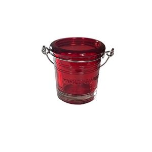 Yankee Candle 1327962 Red Bucket Votive Candle Holder